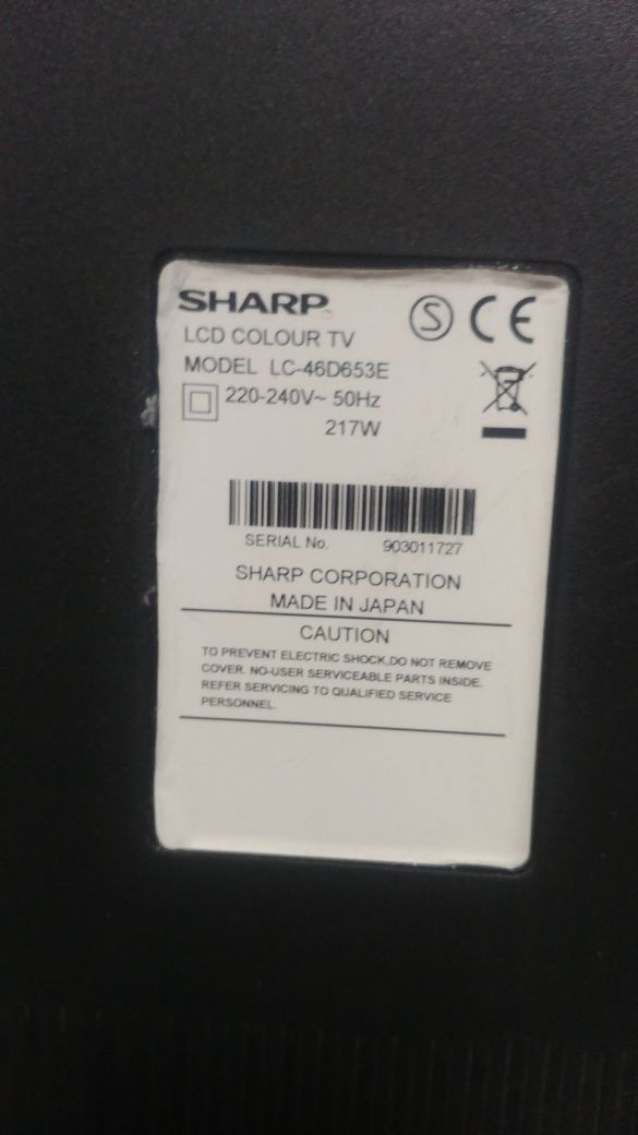 Телевизор SHARP LC 46D653E