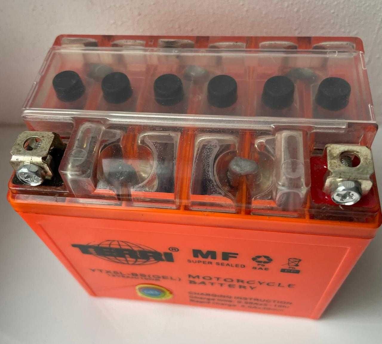 Мото аккумулятор Terri MF super sealed YTX5L-BS/10HR GEL (12V 5Ah 55A)