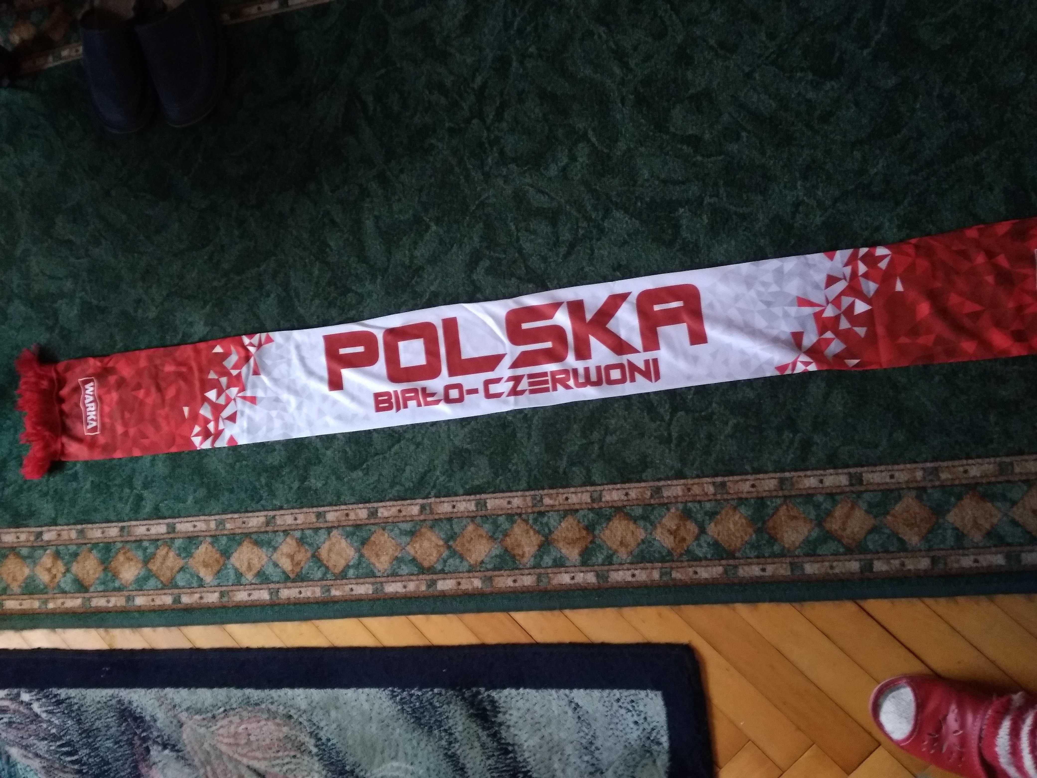 Szalik sportowy Polska Biało- Czerwoni