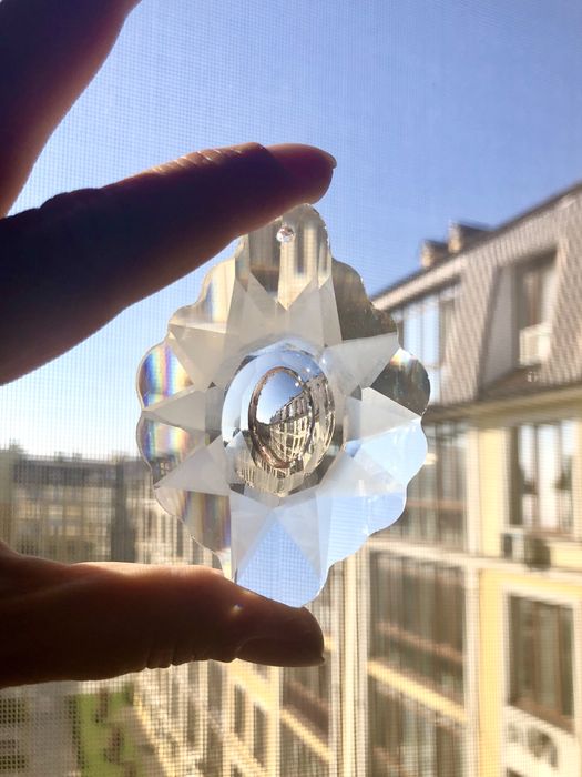 Хрустальные подвески Чехия для лютры . Хрустальные кристалы. Висюльки.