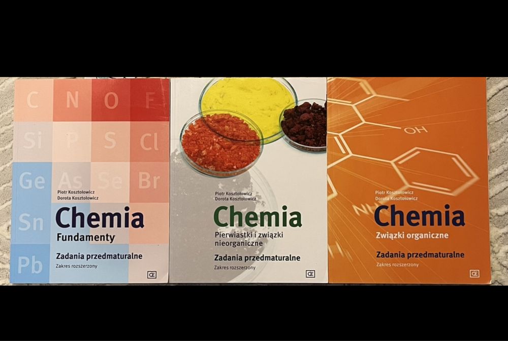Książki z Chemii