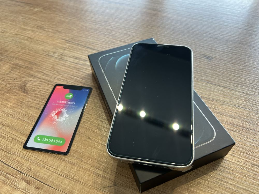 Telefon iPhone 12 Pro 128gb 100%baterii z gwarancją mobilExpert