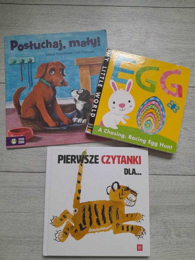 Książki dla dzieci  x 3