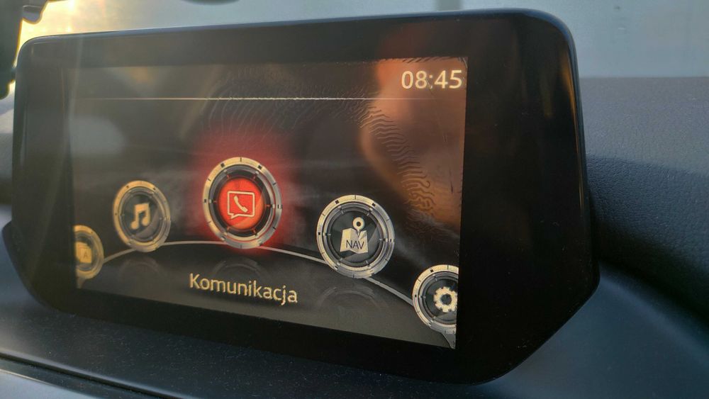 Wyswietlacz, ekran dotykowy, Mazda 6 III GJ 2016. Kombi 2,0.