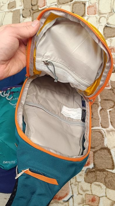 Міський рюкзак бананка Osprey Daylite Sling Black 6л сумка на плече