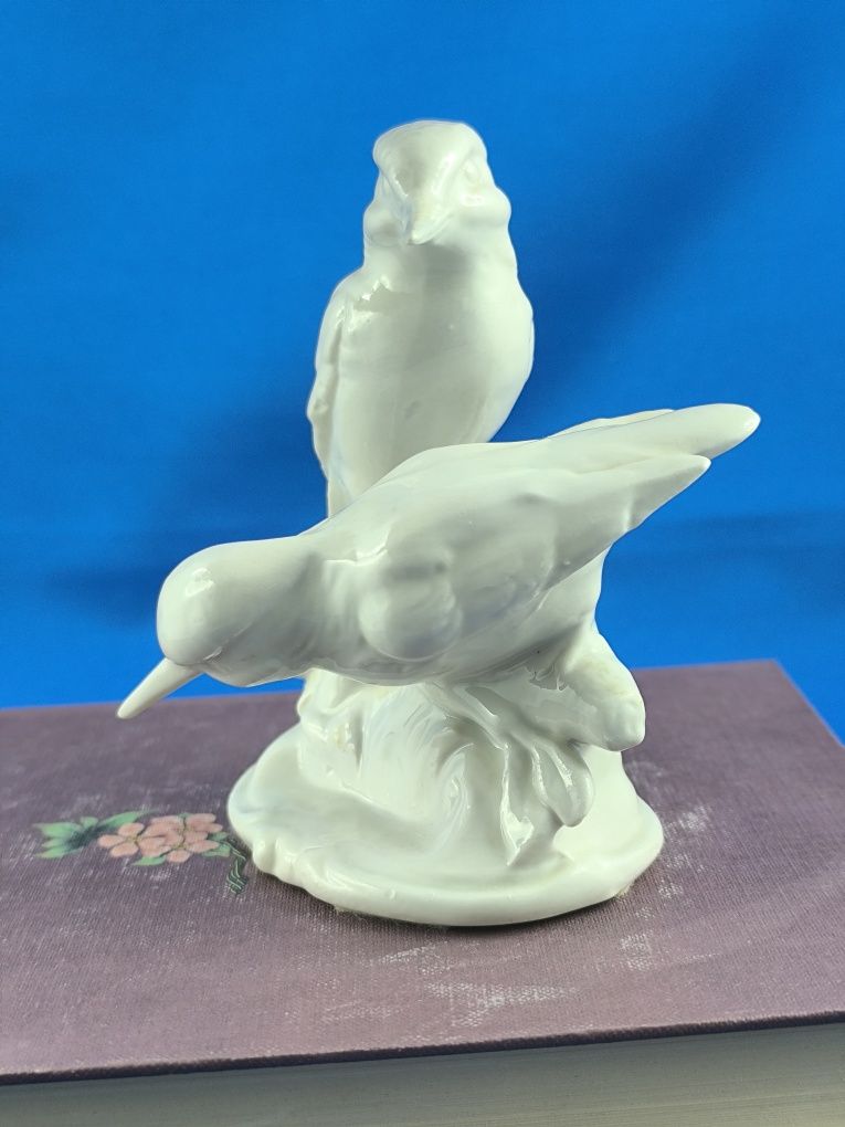 Zimorodki Lippelsdorf Grafenthal Gdr Niemcy #ptak #porcelana