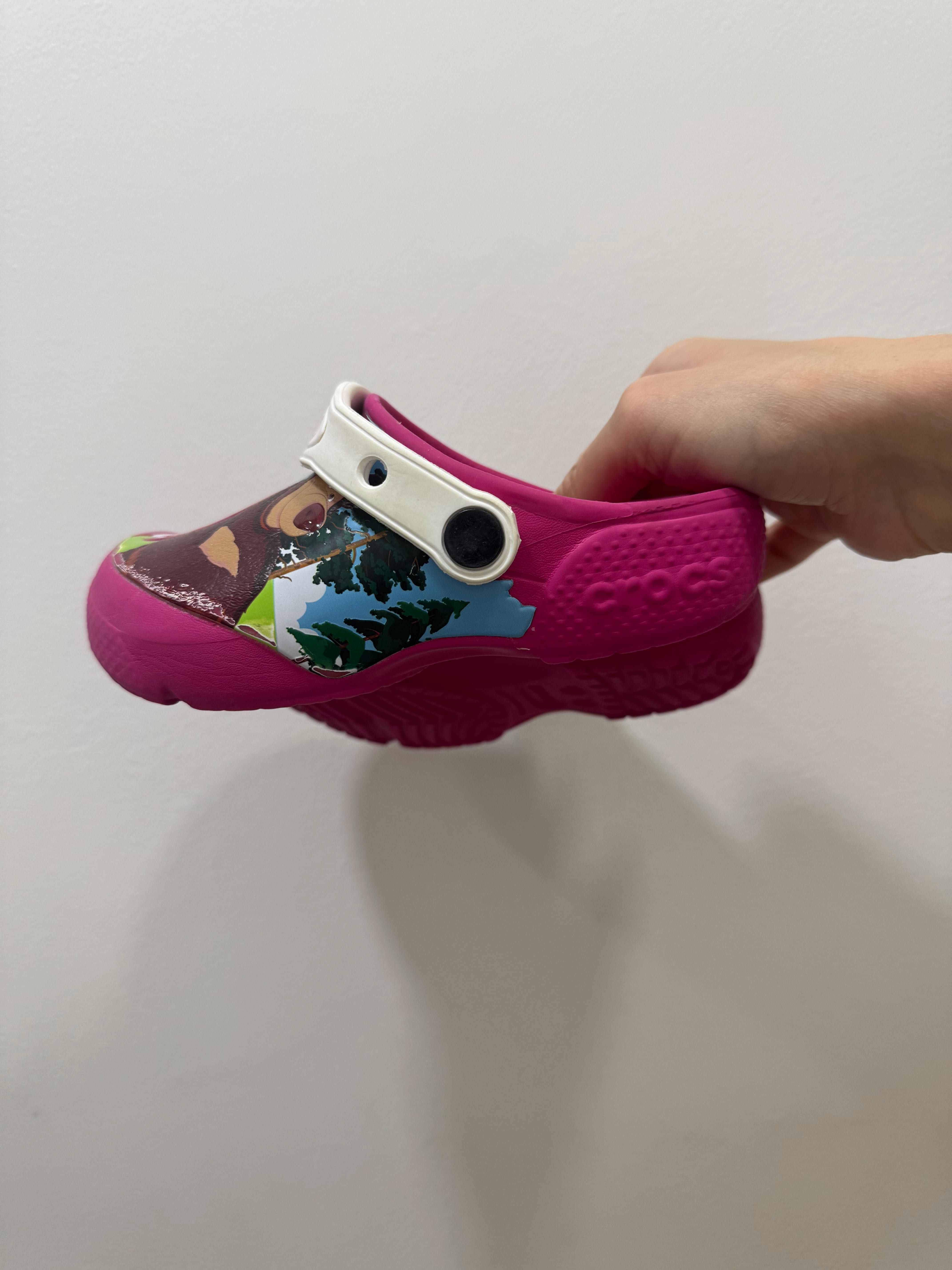 Crocs Masha and the Bear С11 тапки дитячі сабо