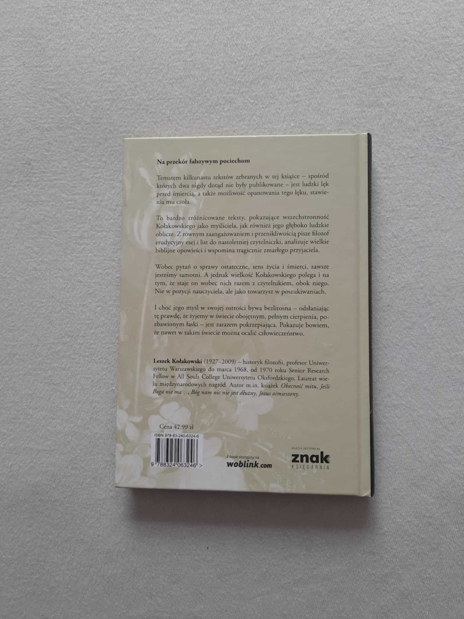 Książka pt. "Śmierć jako własność prywatna", Leszek Kołakowski