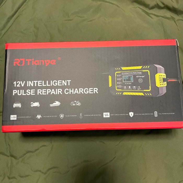 Зарядное для авто аккумулятора 12V 6A умное универсальное