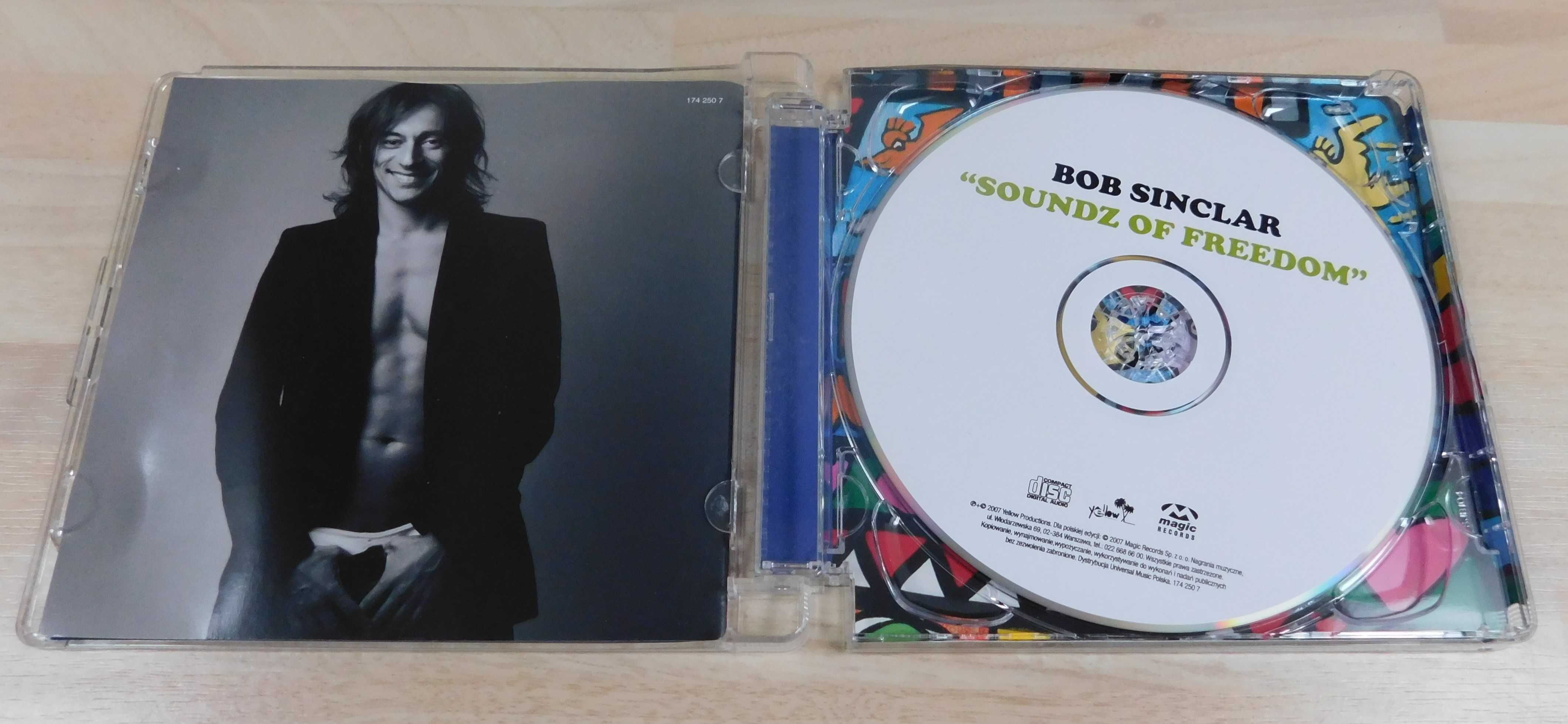 Bob Sinclar Soundz of freedom płyta CD