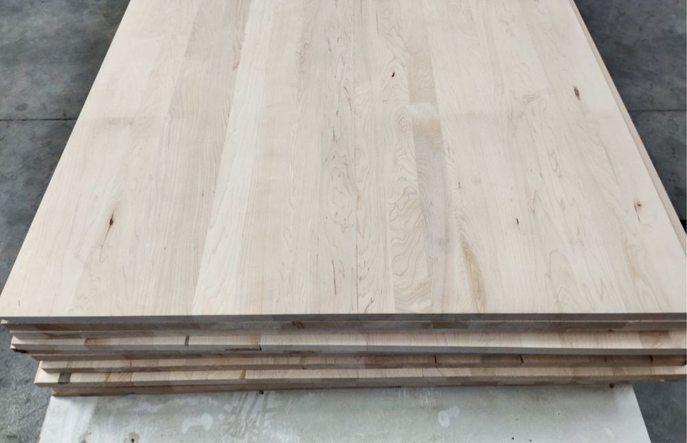 Painéis madeira maciça Hard Maple (preço ao m2)