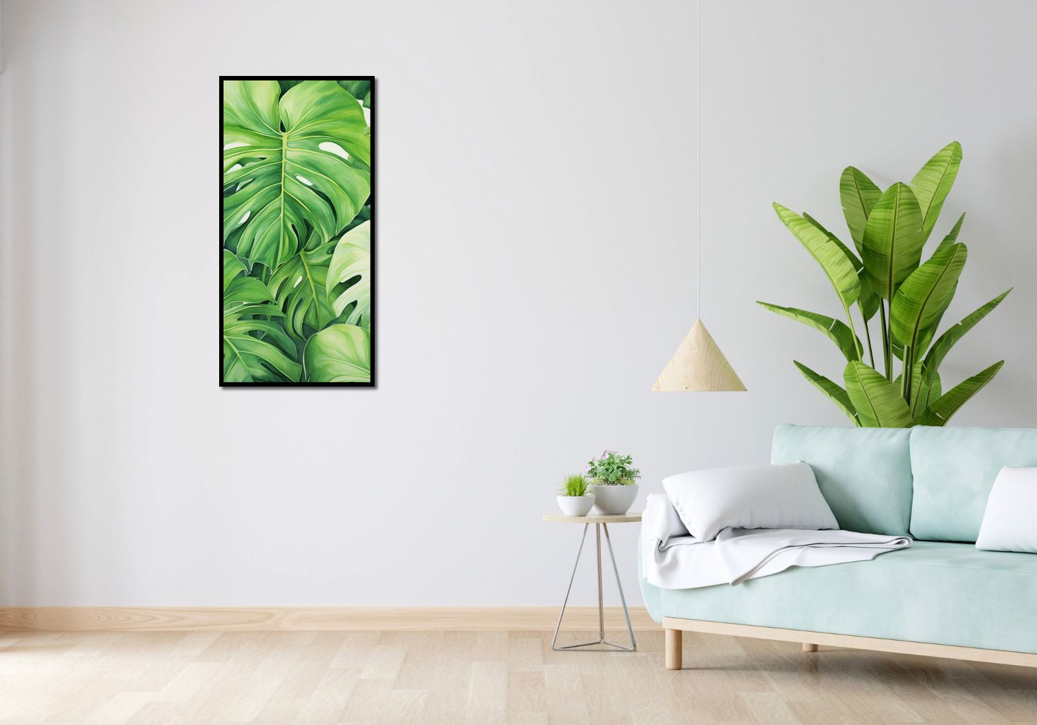 Plakat 50x100cm Tajemnice Liści