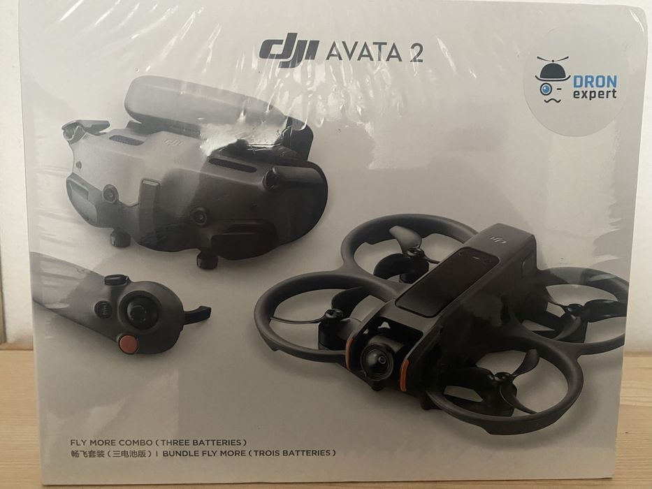 Квадрокоптер DJI Avata2 Fly MoreCombo (Three Batteries)