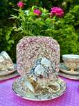 Stara Piękna IMPERIAL Złota 22kt Filiżanka vintage angielska porcelana