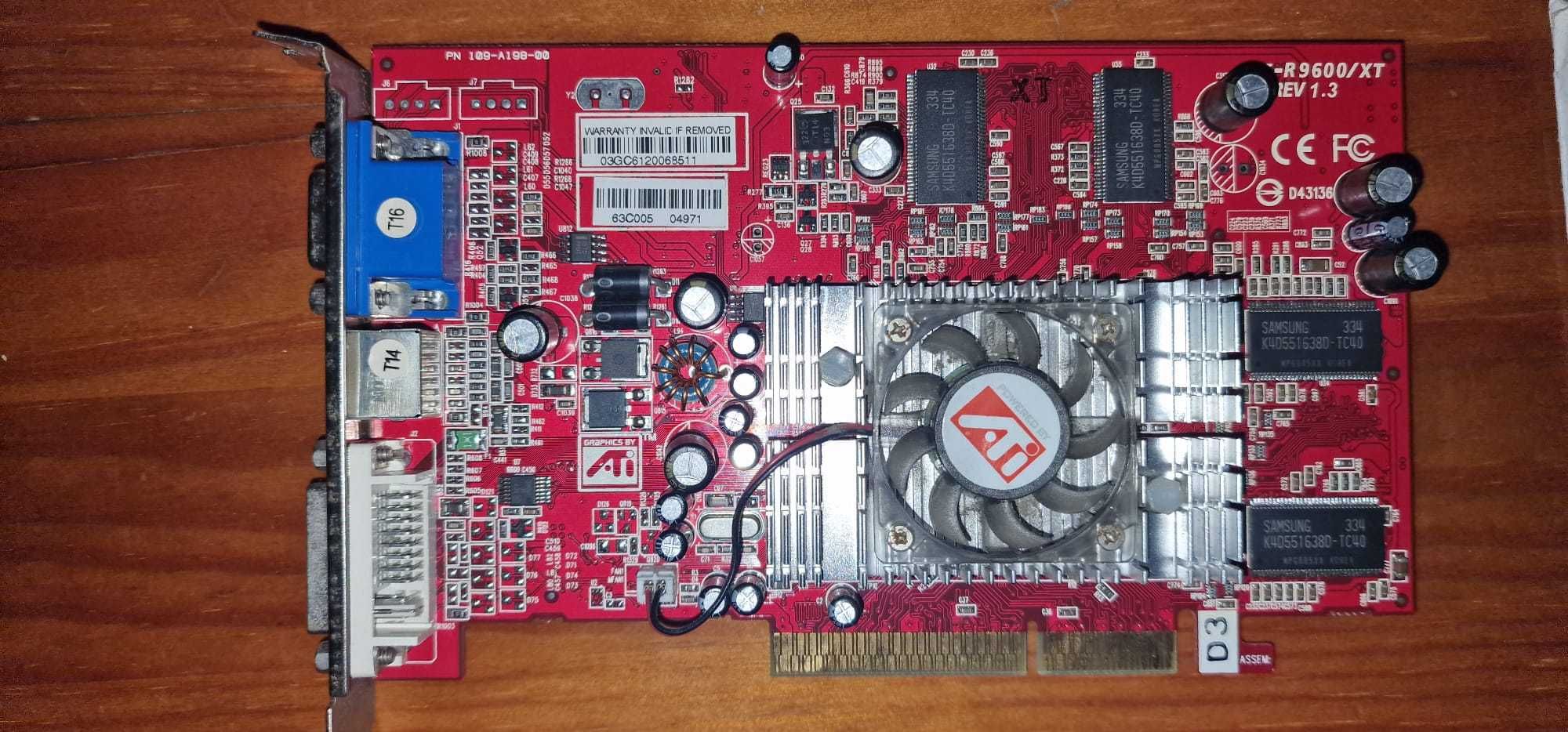ATI Radeon 9600 Xt (Retro) Placa Gráfica