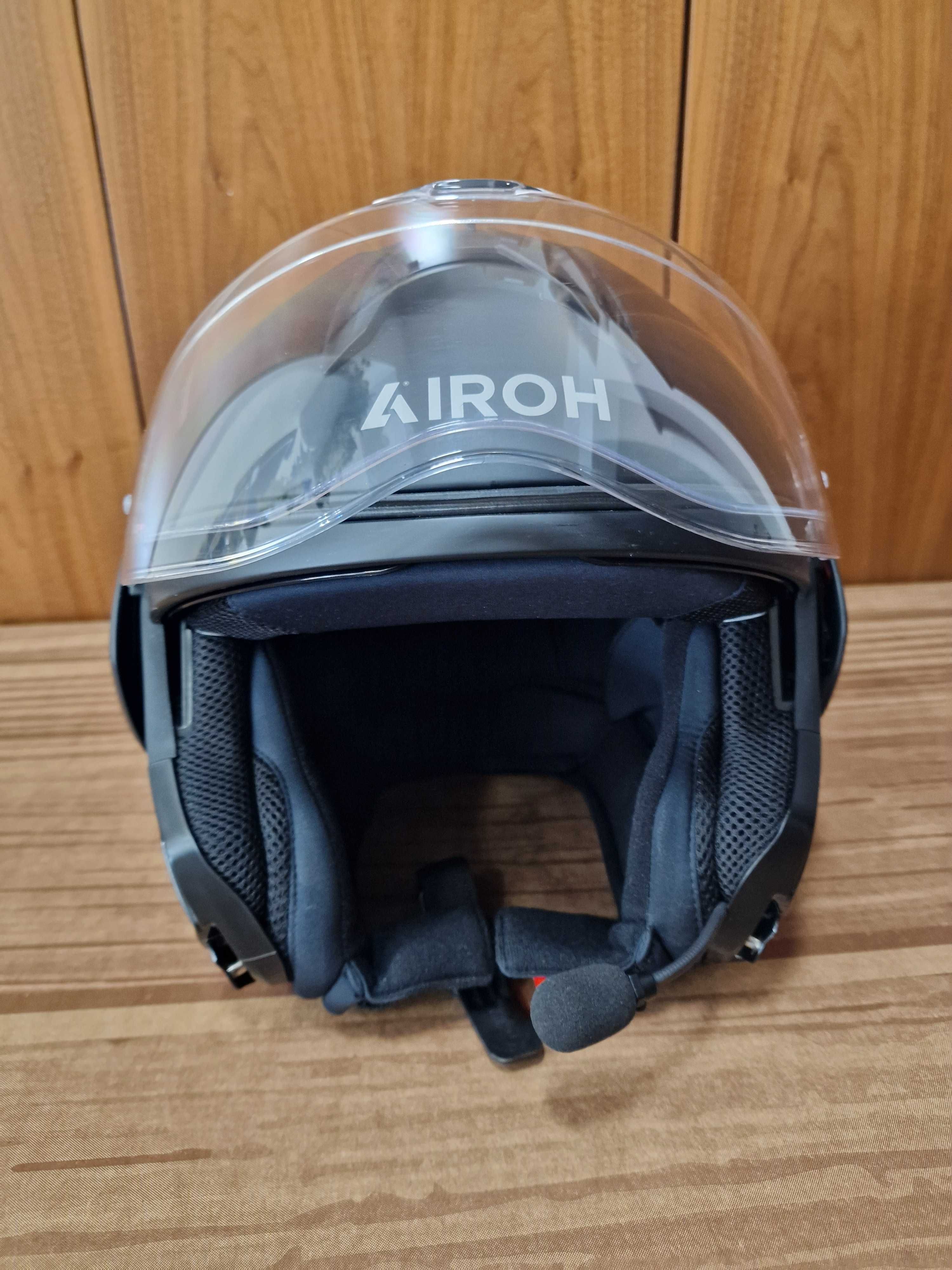 Kask Szczękowy Airoh Mathisse II XL + Intercom Sena SMH5