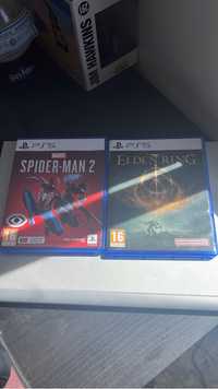 Jogos Ps5 - Marvel Spider-Man 2 ; Elden Ring