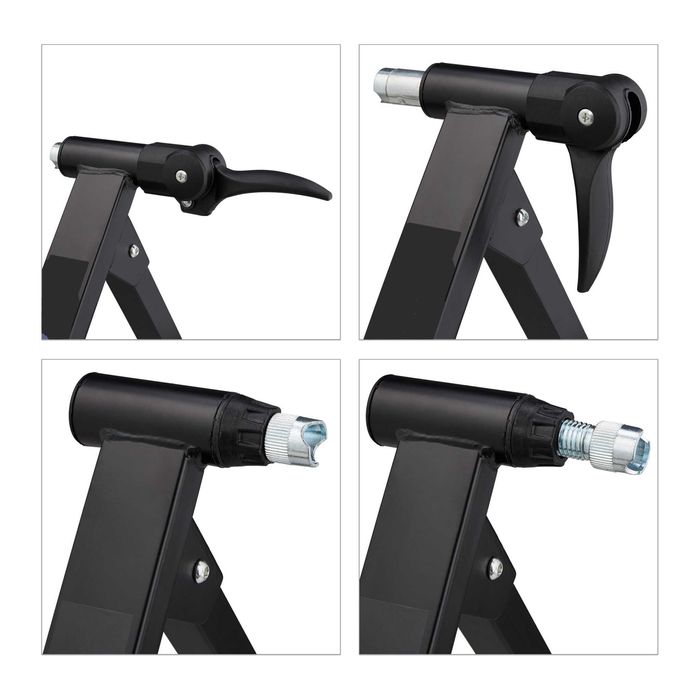 Trenażer magnetyczny rowerowy podstawka +manetka 6biegów TRENUJ W DOMU