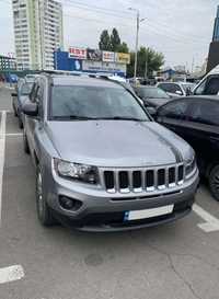 АэроБагажник D2 - JX5 на рейлинги Jeep Compass 2011 - 2017 г.