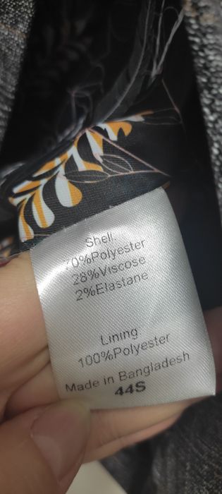 Kamizelka męska Sawyers&Hendricks London rozmiar 44 S