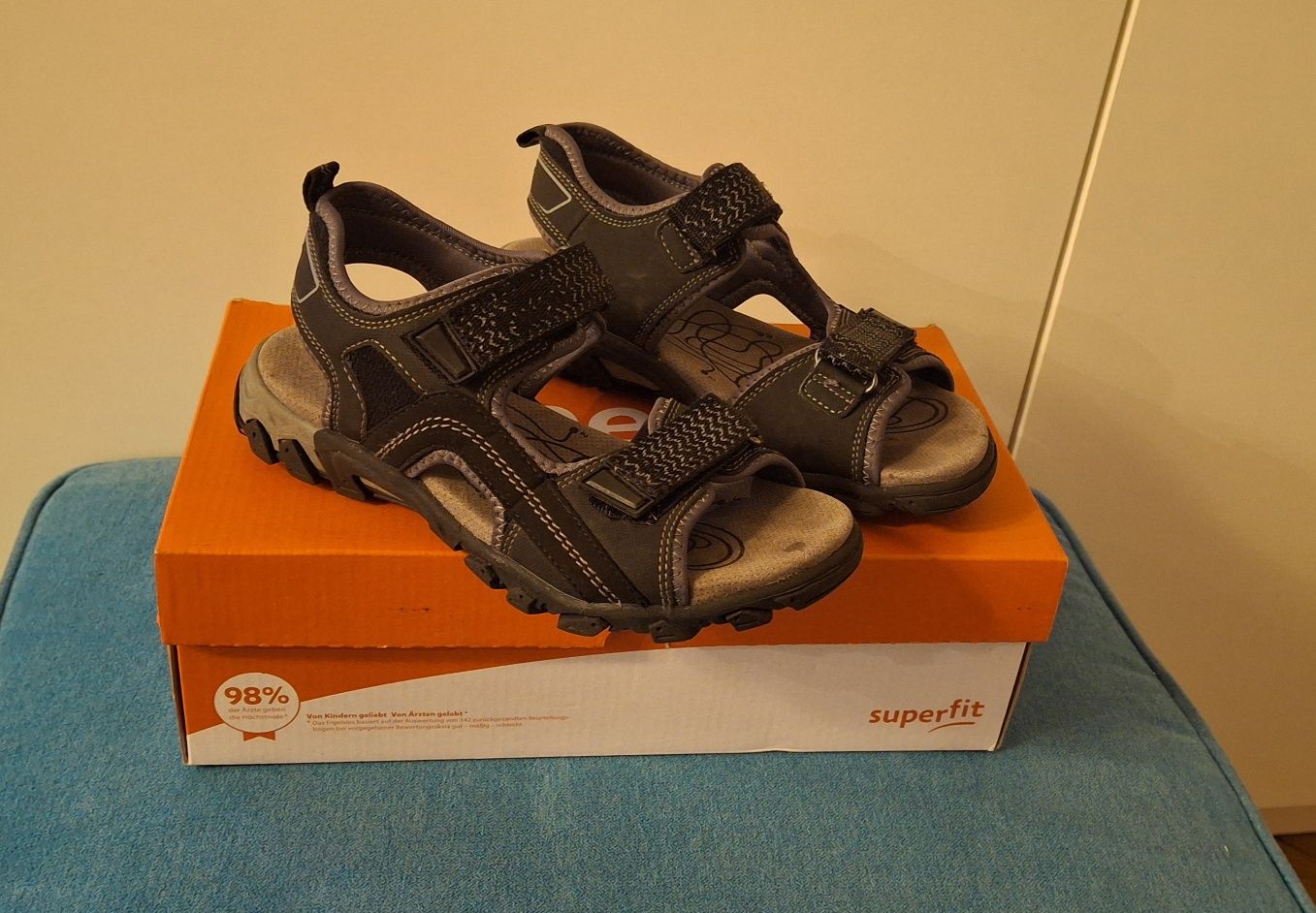 Sandały Superfit 36 czarne