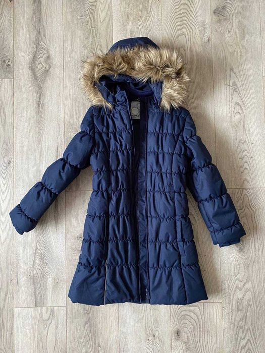 Пальто пуховик зимовий Huppa для дівчинки, зріст 140