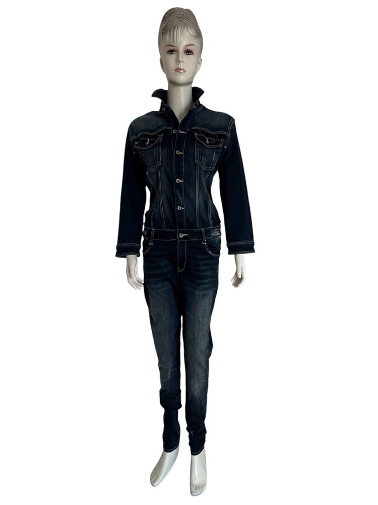 Macacão Fracomina Jeans