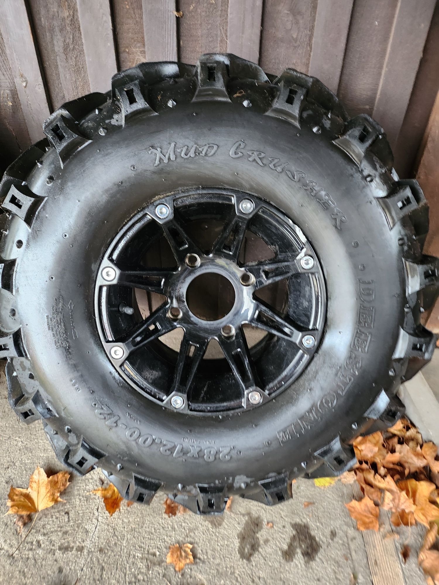 Can-am Quad Opony z felgami 12 4/136 opony destone felgi moose utilit