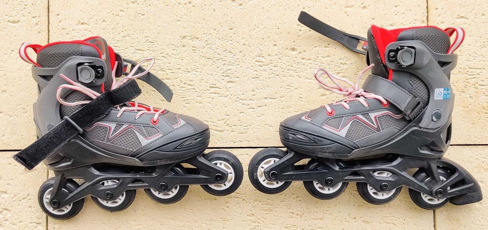 Patins em linha p/ jovem/adulto (35-38)