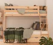 Beliche de casal com gaveta cama + colchões