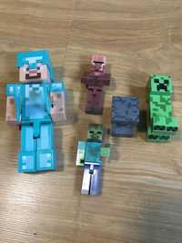 Duży zestaw figurek Minecraft