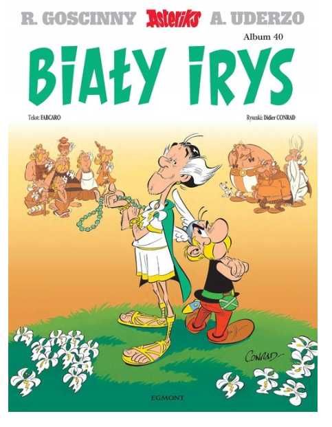 ASTERIX TOM 40 Asteriks Biały IRYS