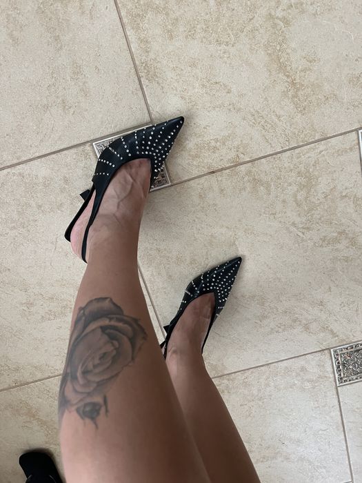 Туфлі шкіряні Zara