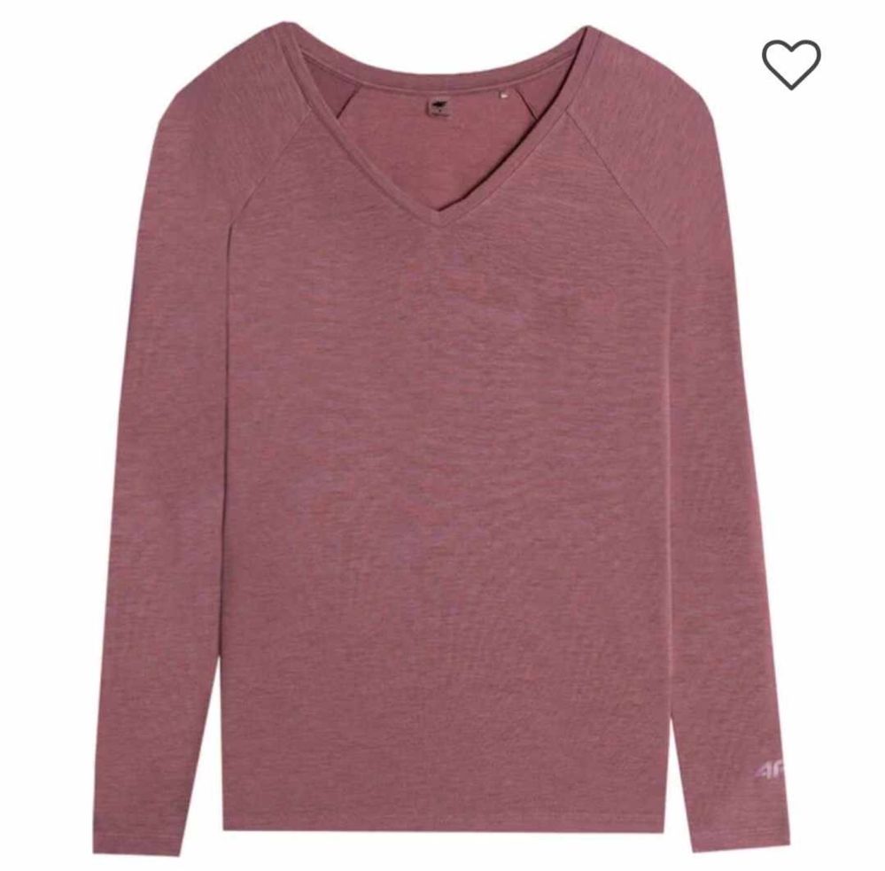 Longsleeve do jogi szybkoschnący damski 4f