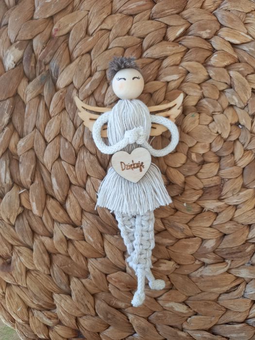 Aniołek podziekowanie komunijne/pamiątka Pierwszej Komunii Świętej