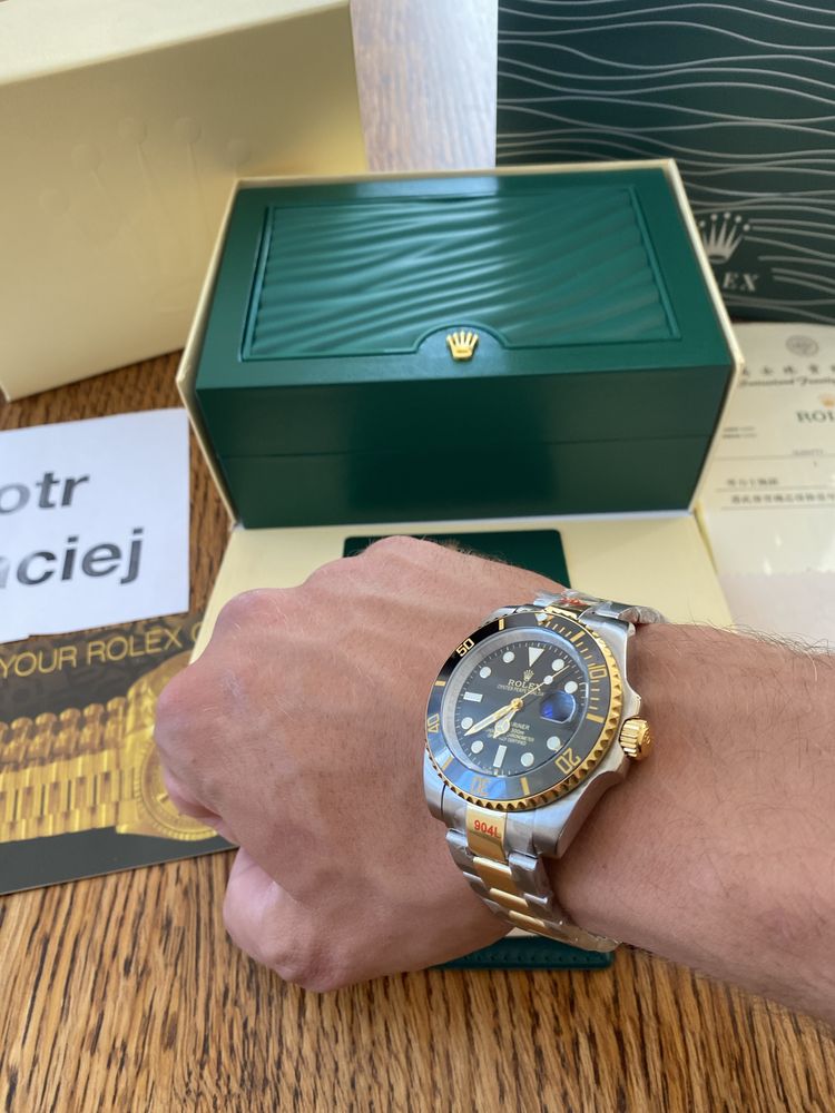 Submariner Date zegarek nowy zestaw