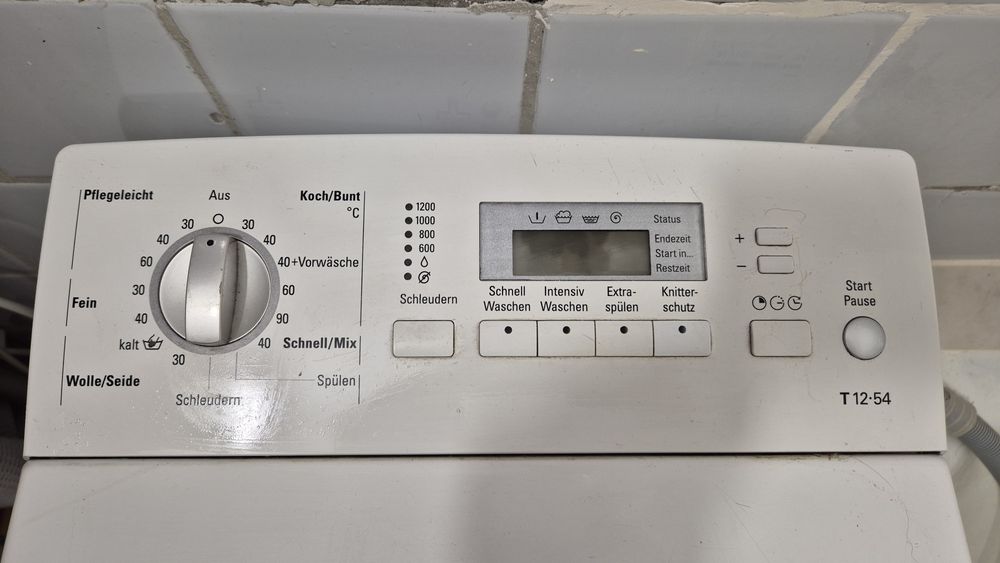 Пральна машинка вертикальна Siemens