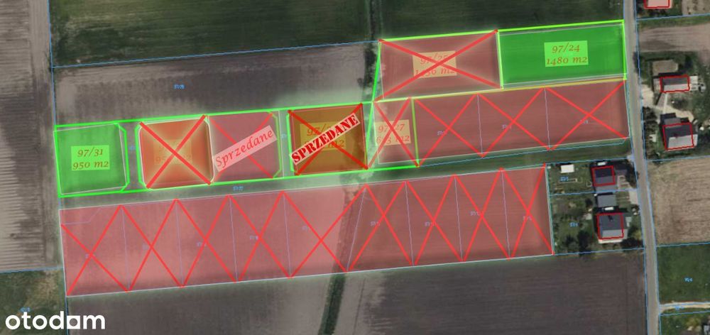 działki budowlane, Probostwo Dolne
