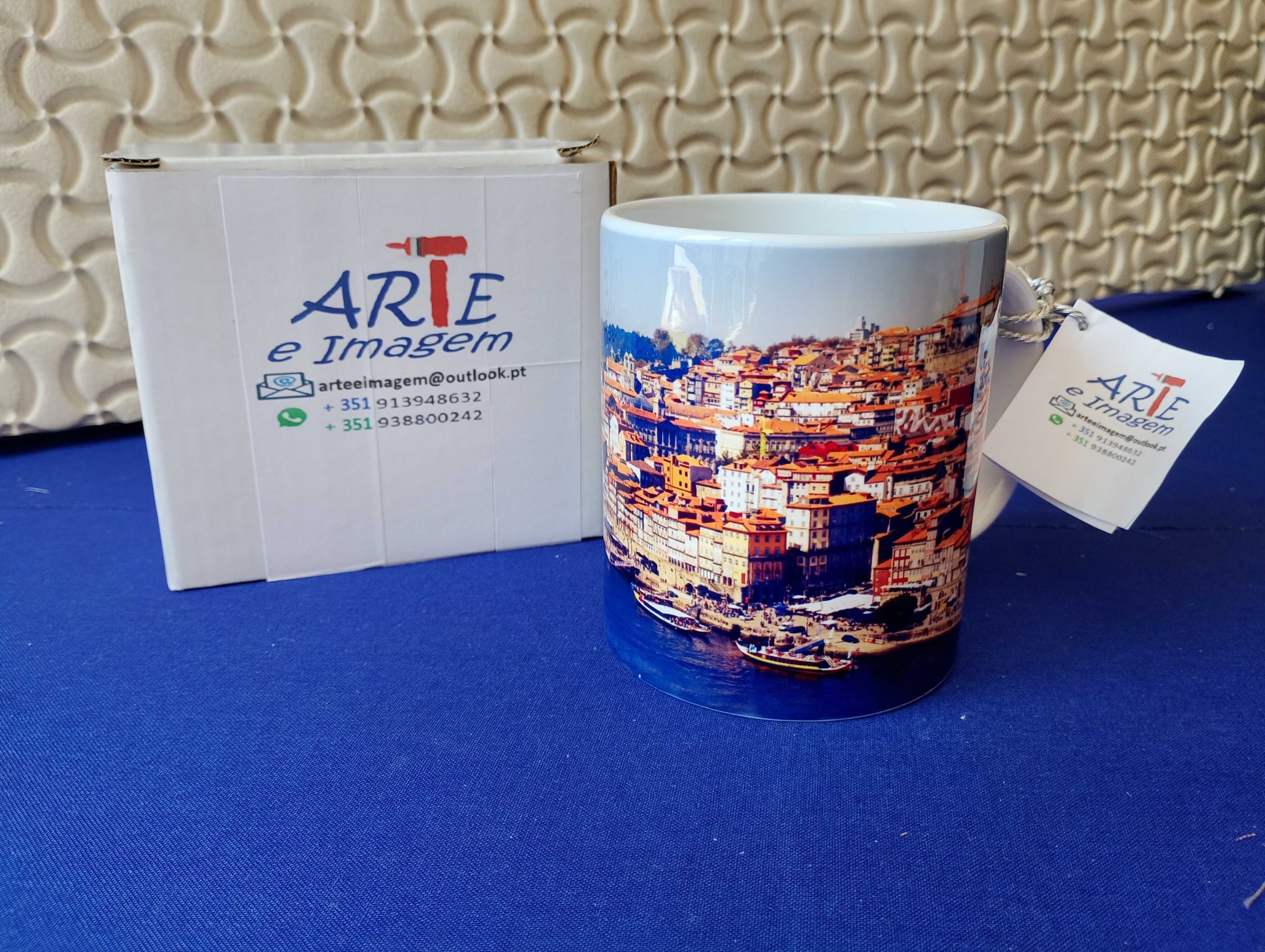 Canecas, garrafas e azulejos personalizados