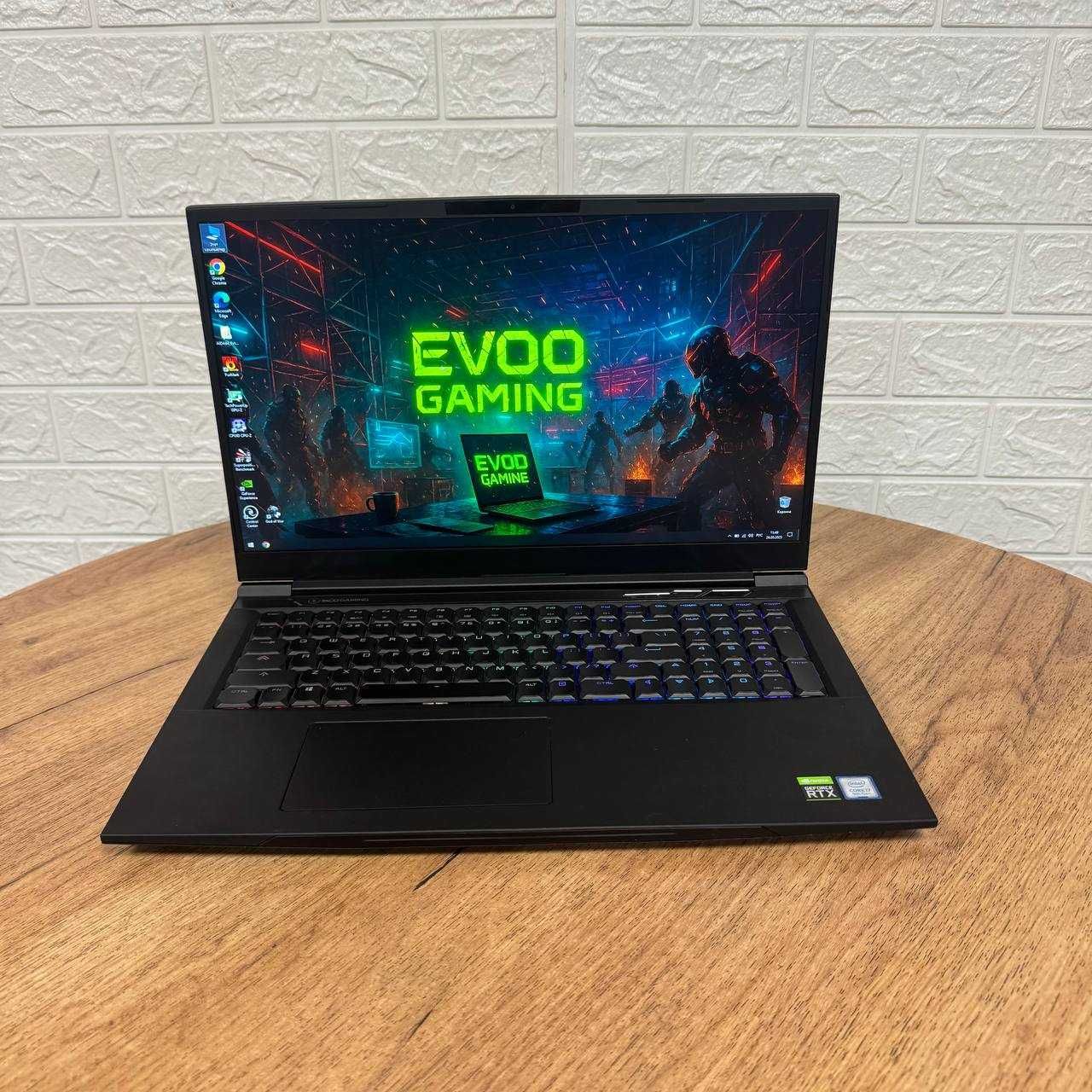 Evoo Gaming EG-LP6-BK 17.3" FHD 144Hz i7 9750H 16GB SSD 1TB RTX 2060
