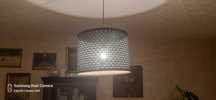 Ikea- lampa NYMÖ - czarna, 44cm średn.