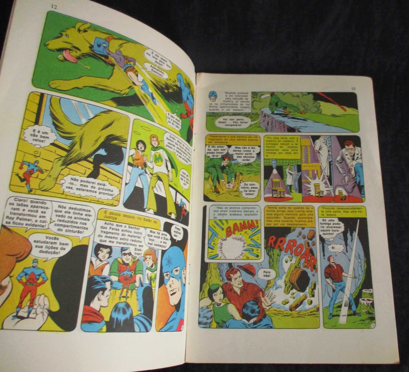 Livros BD Superamigos EBAL 1979 a 1981