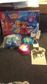 Piasek kinetyczny Cosmic Sand ASTRA - Disney Frozen ok 1kg + 2 foremki