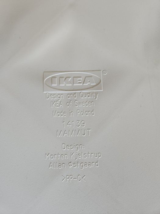 Stolik ikea mammut duży 77x55cm