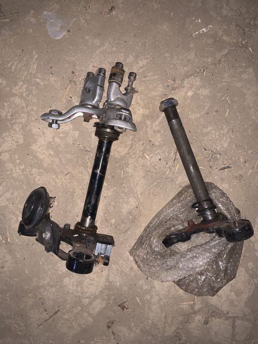 Траверса вилки альфа, дельта.  Сигнализация на мотоцикл