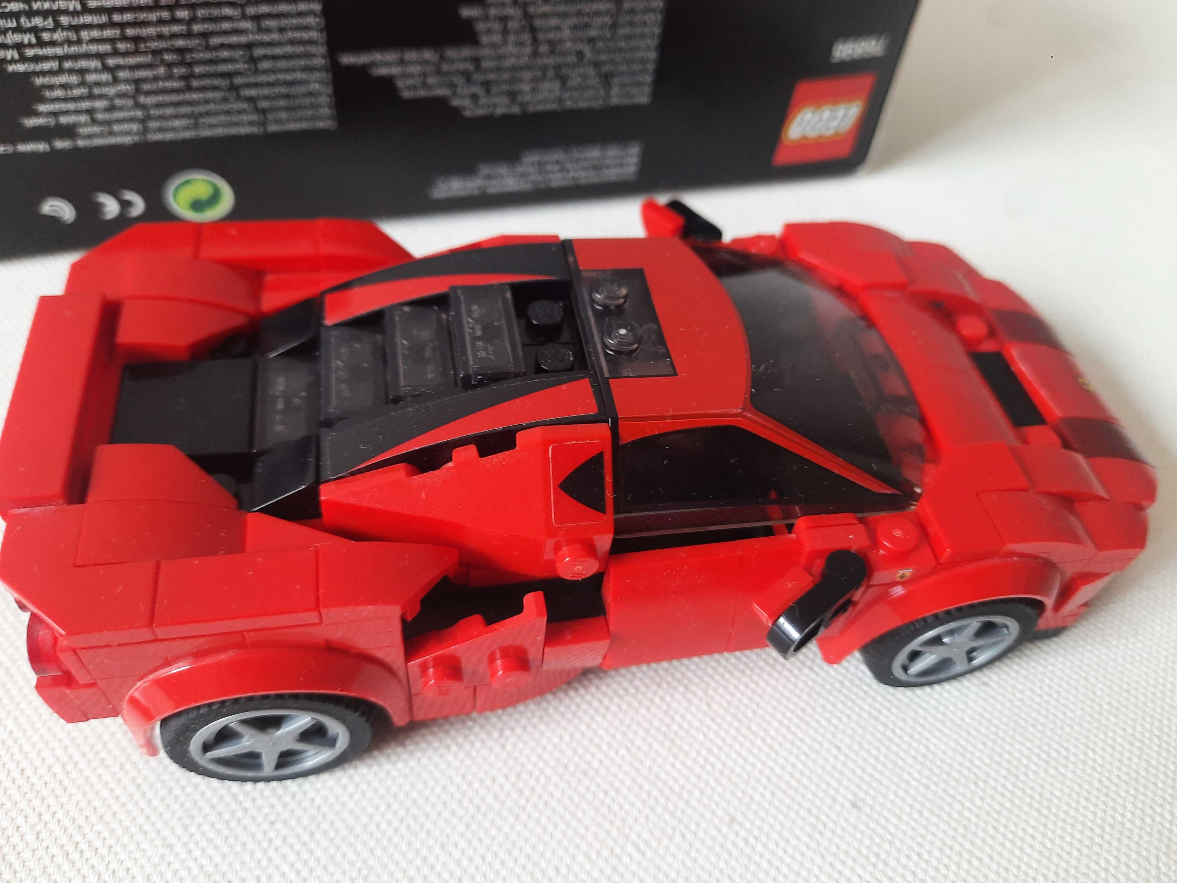 Lego Ferrari, LEGO Speed Champions, klocki Ferrari F8 Tributo, 76895