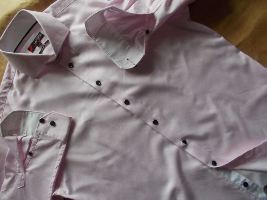 -M DRESSMANN 1967 Premium 2 FOLD Nowa Koszula Męska M 40,5 cm UK