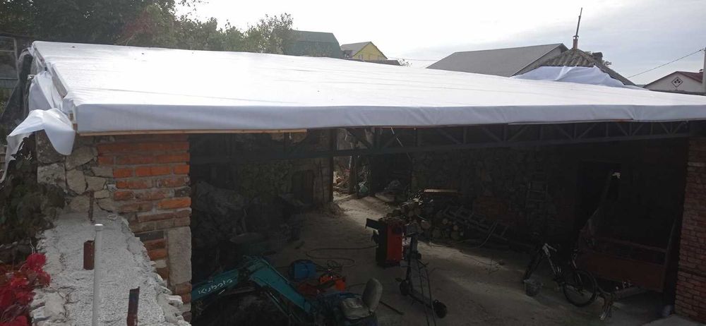 Товстий пвх брезент для накриття