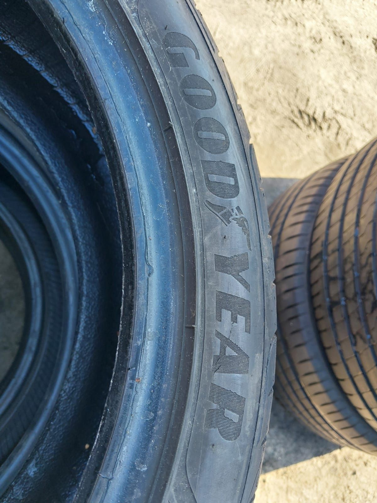 Opony używane 205/45/17 goodyear 2x7.5 mm