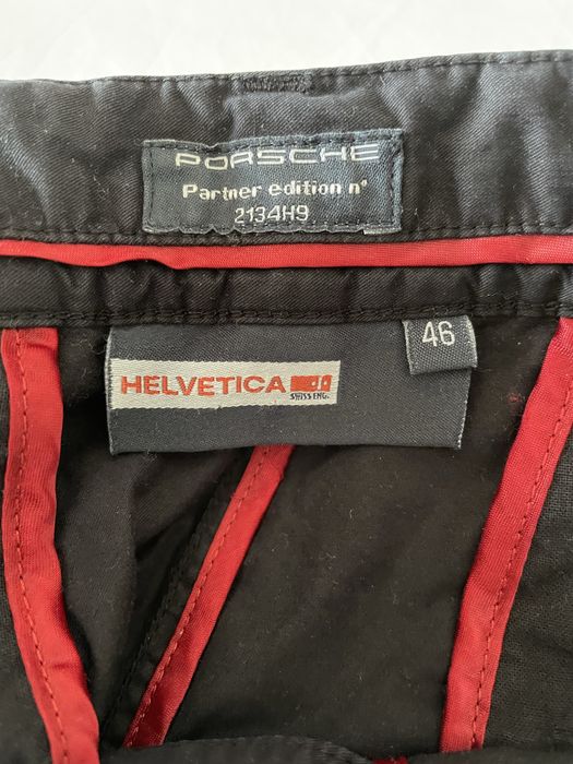 2 pares calças helvetica porche